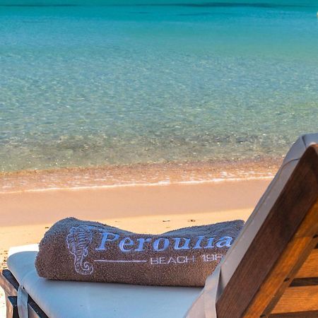 Peroulia Beach Houses Koróni Eksteriør billede