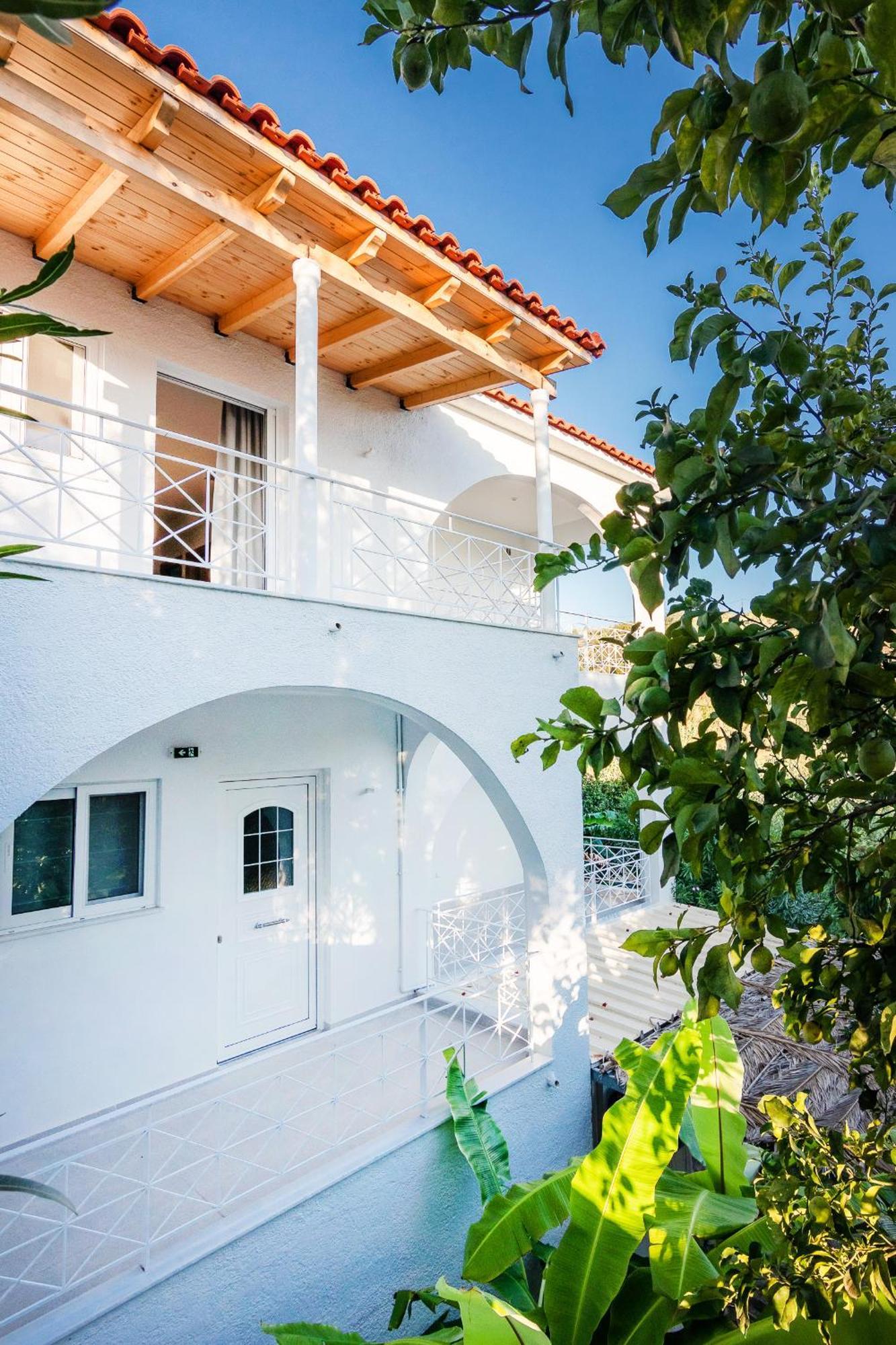 Peroulia Beach Houses Koróni Eksteriør billede
