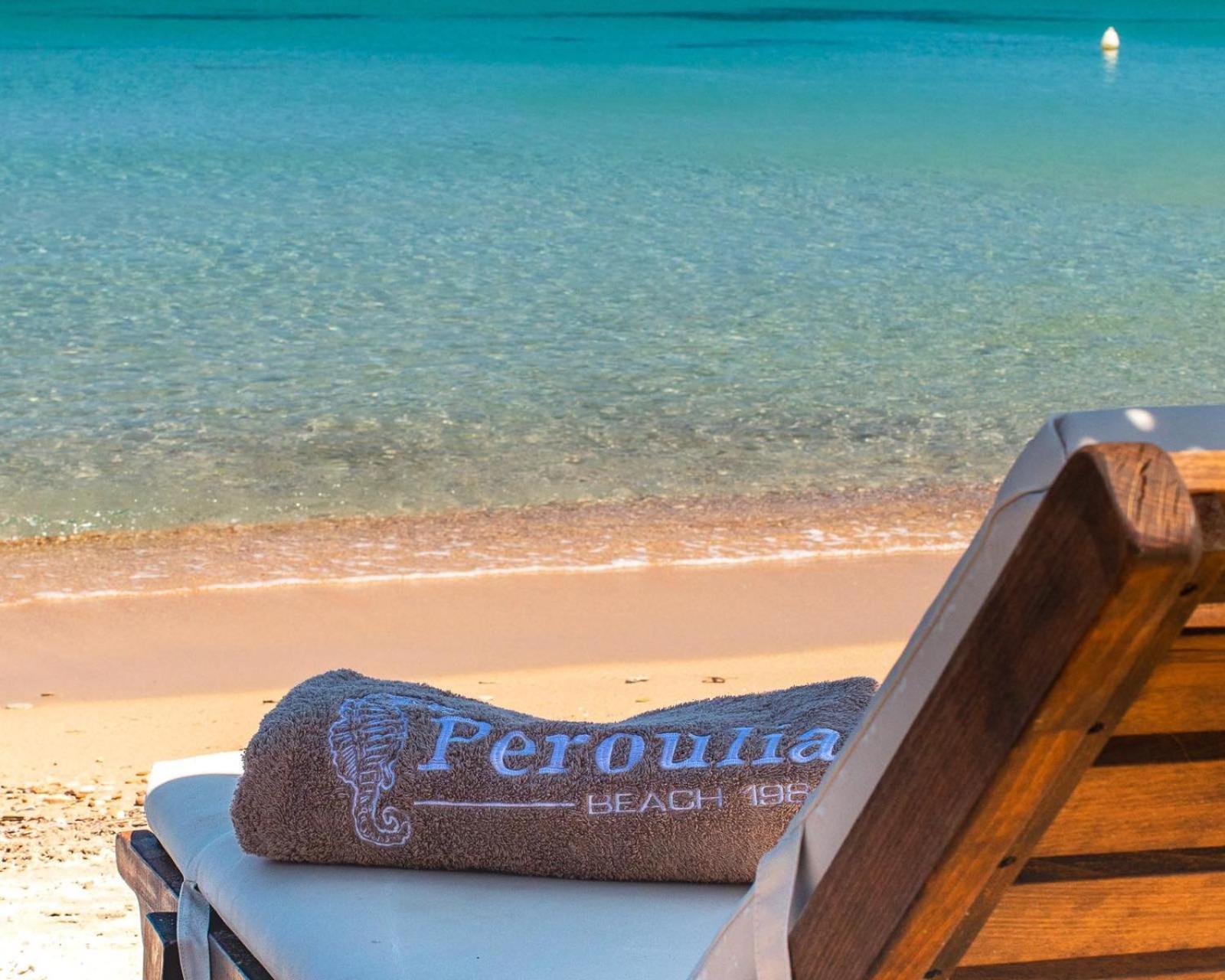 Peroulia Beach Houses Koróni Eksteriør billede