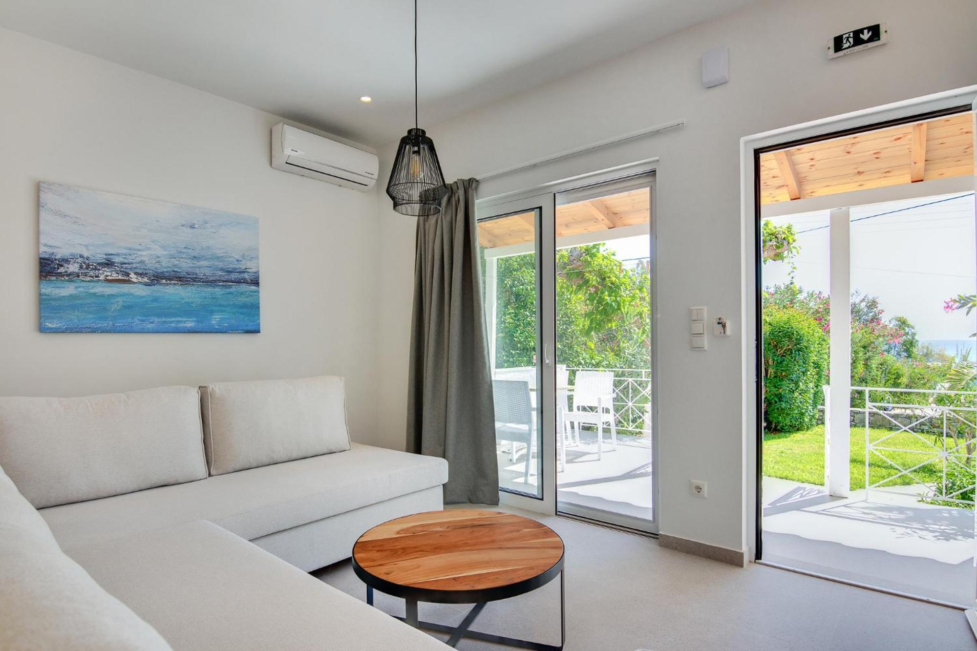 Peroulia Beach Houses Koróni Eksteriør billede